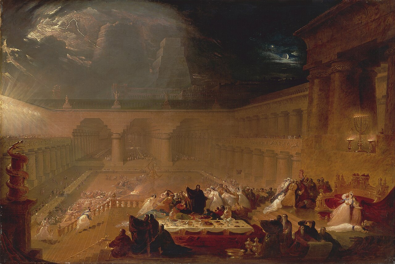 Belshazzar's Feast by John Martin, 1820